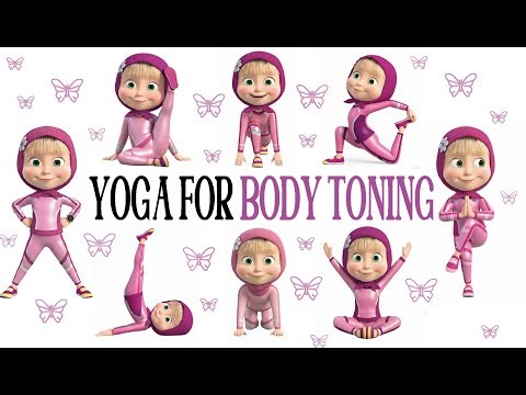Yoga With Masha #YogaForBeginners #HealthyKids#YogaAtHome #ClassroomYoga #MindfulKids