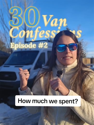 How much we spent?🫣 Van conversions can cost from just a couple of hundreds of dollars to hundreds of thousands...and this is just our experience 🫶🏼 We wanted to be open about sharing the money/expenses side of the van build. And we know that to someone it will not seem like a lot, but for others it will be too much money. And we are just grateful for the ability to earn money and to spend it on our dream of traveling in this camper van 🚐✨️ And, well, we are not done with our van build yet, 