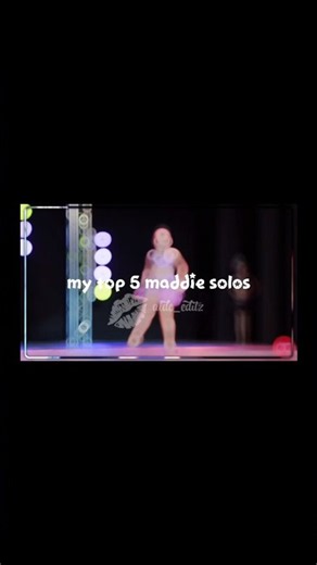 my top 5 maddie solos! #shorts #dancemoms