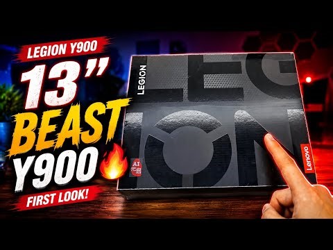 Lenovo Legion Y900 Unboxing & review! tablet PC is back, with the first batch of 13-inch models!