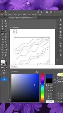 🏜️ Create a Stunning Sand Portrait in Adobe Illustrator! #shorts #illustrator #art #graphicdesign