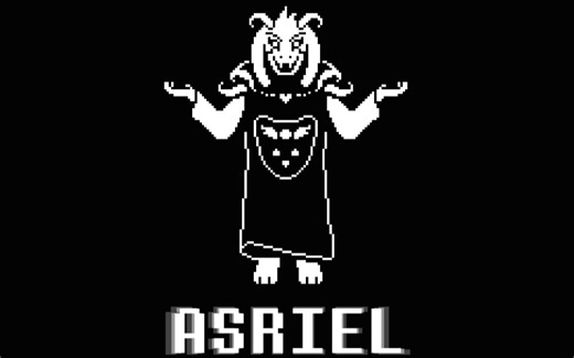 UNDERTALE 困难模式：ASRIEL DREAMURR开头渲染