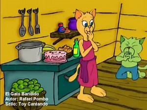El Gato Bandido Michín el Gato Bandido Los Cuentos de Rafael Pombo