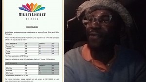 10K views · 471 reactions | MultiChoice has adjusted prices for their DStv and GOtv Packages! Better I switch off to NOKOFLEX OR please this who have connections give us iwe so that ama decoder yebo yambe ukubola vazii.. The song playing on background done by: Samson K The Psalmist TITLE OF THE SONG NYUMBA.. | General papa Comedy 99.9FM | Facebook