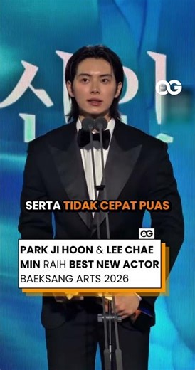 Park Ji Hoon dan Lee Chae Min Raih Best New Actor Baeksang Artist 2926