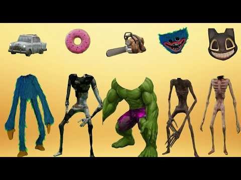 WRONG HEADS SIREN HEAD ROBLOX, BRAIN EYE, HOUSE HEAD, SIREN HEAD CHO CHO CHARLES, SIREN HEAD T-REX