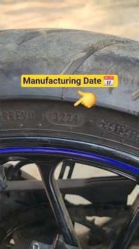 📅 টায়ার তৈরির ডেট চেক করবেন যেভাবে | Tire Manufacturing Date Code