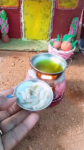 miniature cooking 🦐🦐# shorts video # shorts # mini kitchen # for you