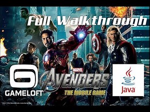 The Avengers - The Mobile Java Game (Gameloft 2012 year) FULL WALKTHROUGH!