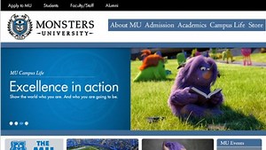 Monster University estrena portal universitario y video promocional
