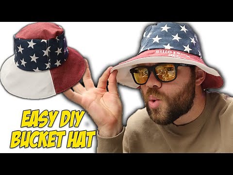 EASY Bucket Hat Tutorial DIY (Free PDF Pattern)