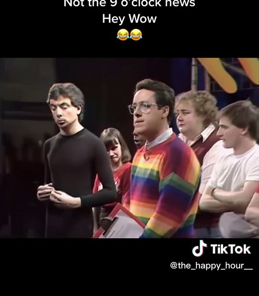 Rowan Atkinson's Hilarious Mime on 'Hey! Wow'