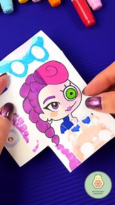 Discover the magic of paper engineering! ✨📜 Watch the fascinating never-ending card featuring Rumi from the K-Pop Demon Hunters series. This detailed DIY project showcases a unique folding mechanism, handmade character art, and the satisfying process of a card that never stops unfolding. #avocatcraft #rumi #kpopart #papercraft | Avocat Craft