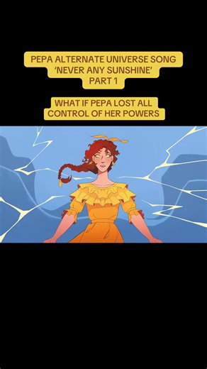 Full Pepa Alternate Universe Song is on my YT ‘MilkyyMelodies’ Pepa was part of the first generation to ever experience the burden of their gifts and she has a highly volatile power compared to her siblings which made her childhood and life very difficult. Pepa has reached a point where she has completely control of her powers #encanto #disney #encantodisney #pepamadrigal #disneysongs