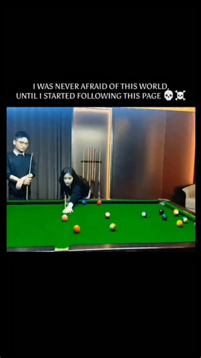 @inglishvibes on Instagram: "The Physics of the "Perfect" Trick Shot Billiards, often referred to as "the game of geometry," requires a masterful understanding of angles, velocity, and spin. In professional play, athletes use the tangent line principle to predict where the cue ball will travel after impact. This video begins with an display of incredible confidence, as a player prepares what looks like a sophisticated multi-ball clearance. The setup involves precise positioning, where the slight