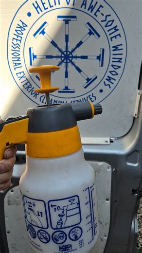 Helm Of Awe-Some Windows using a bit of degreaser on some plastics...