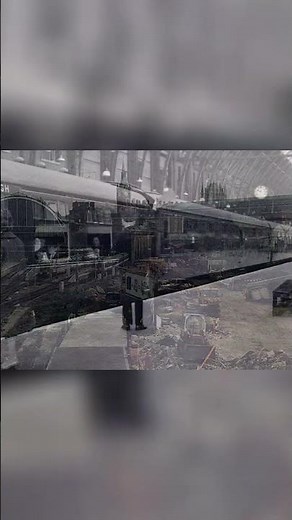 King's Cross Transformation From Horse Carriages to Azuma Trains! #london #kings #cross #fyp