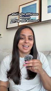 what’s the difference between dizziness and vertigo? #health #hearthealth #wellness ￼
