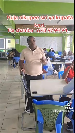 Understanding techniques of securing a job. #kariukitogethercomforthomes #ComfortHomes #ComfortHomesDelivers | Comfort Homes