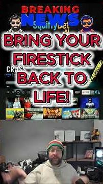 BREAKING NEWS - Bring your FIRESTICK back WITH THIS APP! #Firestick