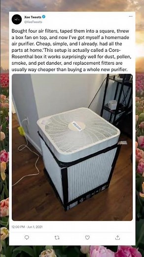 BOX FAN HACK! Turn a Cheap Fan Into an Air Cleaner