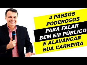 CURSO DE ORATÓRIA - 4 PASSOS PARA FALAR BEM EM PÚBLICO