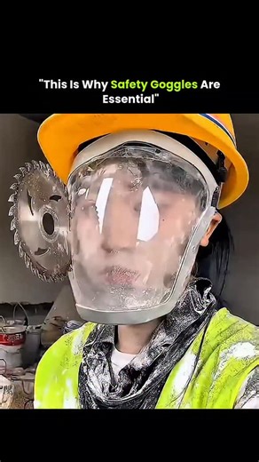 Wealth | Finance | Tech on Instagram: "Safety goggles and protective gear are more than simple equipment — they are your first line of defense against serious workplace injuries. Whether you’re working with machines, chemicals, or in construction environments, proper protection keeps your body safe from unexpected hazards and long-term health risks. Safety goggles protect your eyes from dust, sparks, flying debris, and harmful liquids, while helmets, gloves, and safety footwear reduce the chance