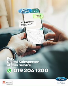 Introducing our all-new Digital Salesperson. From 9am to 4pm, Monday to Friday. Your purchasing questions or information you're looking for about the Ford Ranger is just a click away: https://wa.me/60192041200 | Ford