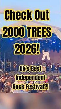 UK's Best Alternative Rock Festival?! 2000 TREES 2026 #Rock #festival #music
