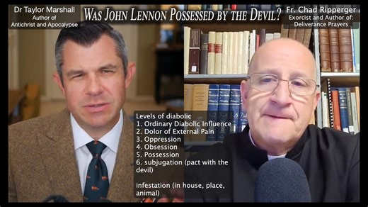"Can you really Sell your Soul to the Devil?" Dr Taylor Marshall Podcast 872: "Interview with a Real Exorcist Father Chad Ripperger on Diabolic Influence" https://www.youtube.com/watch?v=GMUjC8YRB5I&t=2450s | Dr. Taylor Marshall
