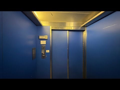 Vintage Dover Hydraulic Pool Elevator @ PE Building Cleveland State University Cleveland Ohio