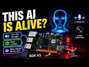 I Built an AI That Can SEE, HEAR, and CONTROL Hardware - Using DeepSeek + ElevenLabs on RDK X5