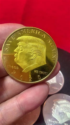 Trump special commemorative coin series#collection #silvercoin #commemorativecoin #Trump
