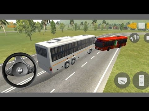New model Tata bus driving simulator game video