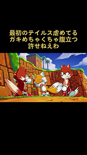 オメーを許さねえ！テイルスのいじめを考察