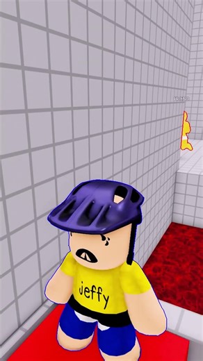 Jeffy plays Teamwork Puzzles Obby with durr #roblox #shorts