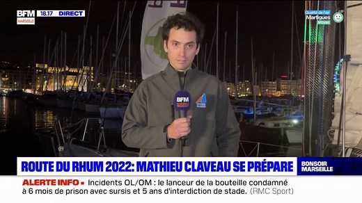 Le skipper Mathieu Claveau souhaite participer à la Route du Rhum 2022