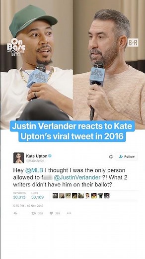 Kate Upton’s response after Justin Verlander lost the Cy Young in 2016 😅