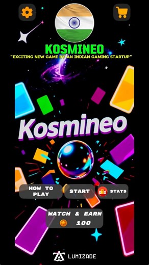 "KOSMINEO" exciting new game by an Indian gaming startup 🇮🇳#gaming