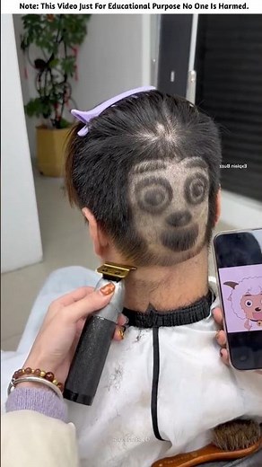 Boy's Hair Didn't Match, So Barber Used Hair from Customer's Jacket 😂