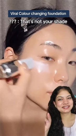 Viral Colour Changing Foundation review: Honest try & makeup hacks