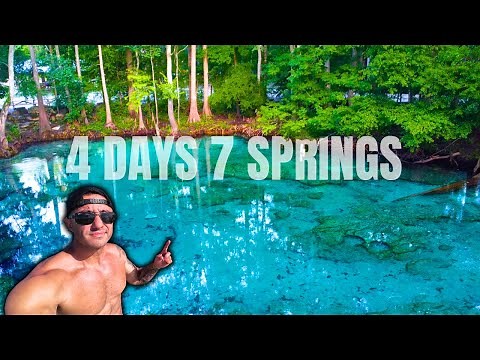 Camping In Ginnie Springs For 4 Days!!!