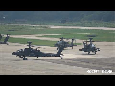 陸軍龍潭601旅AH64E阿帕契攻擊直升機第一作戰隊成軍