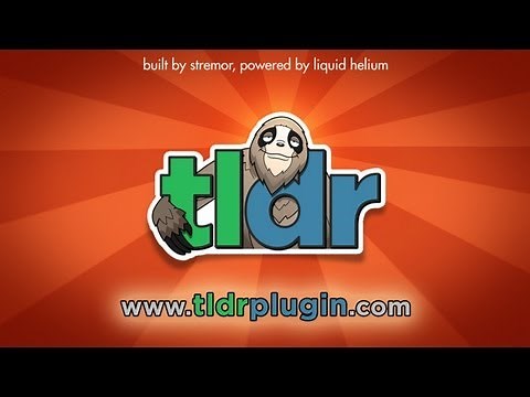 How to TLDR with Stremor's TLDR browser extension