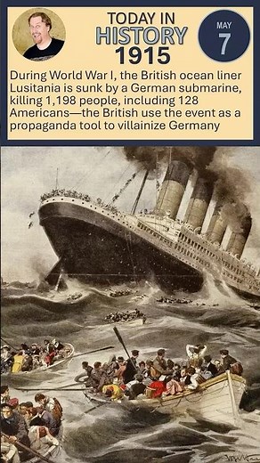 Why Did Germany SINK the Lusitania? 🚢