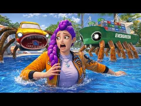 CAR EATER AND CRABTANIC HURT RUMI in Garry's Mod