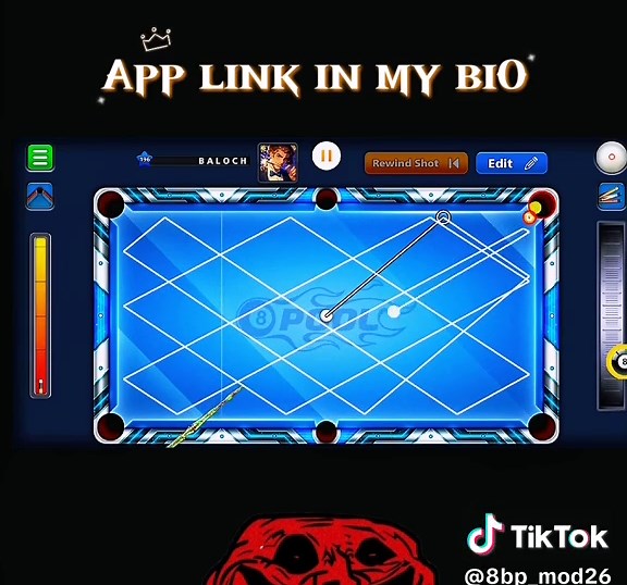 Video di 8 ball pool hacks (@8bp_mod26) con Montagem Conquest (Slowed) - Adiel phonk