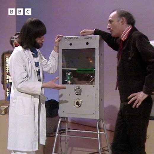 325K views · 1.7K reactions | #OnThisDay 1973: Roger Ruskin Spear, formerly of the Bonzo Dog Doo-Dah Band, unleashes his “robots” on the British viewing public. In this episode of entertainment programme Full House, Ruskin Spear demonstrates his eccentric creations for presenter Joe Melia. Straining plastic dolls, baffling games and a Patrick Moore machine are amongst the highlights. | BBC Archive | Facebook