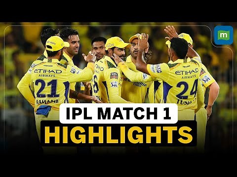 IPL 2024 Match 1 Highlights | CSK Beats RCB In The IPL Opener