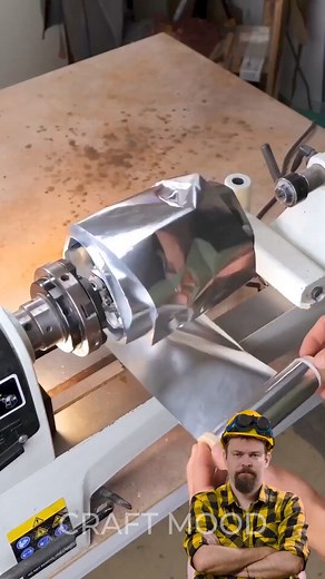 1.2M views · 4.9K reactions | Watch Us React to Making Metal Glass from Aluminum Foil!  | Craft Mood | Facebook